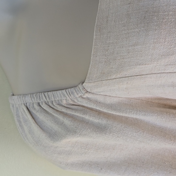 Hayden Los Angeles Smocked Peasant Blouse 2XL Cottagecore Milkmaid Vanilla Girl - Picture 5 of 11